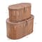 Hello Honey® Modern Decorative Oval Woven Rattan Storage Box Set